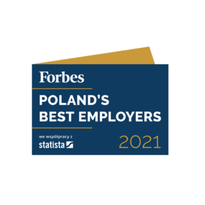 Logotyp 300 Najlepszych Polskich Pracodawców - Forbes
